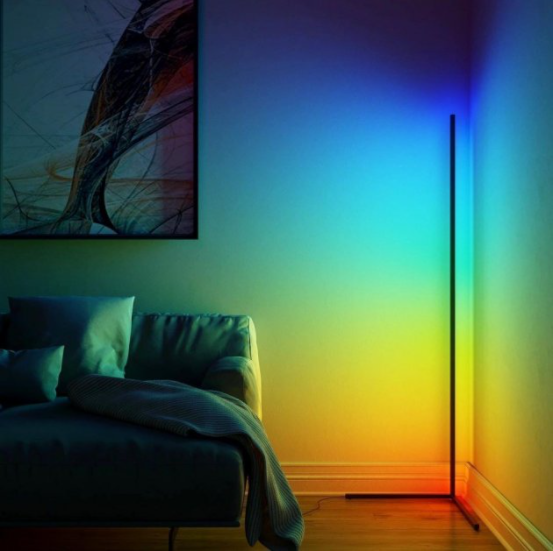 Кутовий RGB світильник на пульті керування 2 ШТУКИ Bohemia Stand Light 1.2м, лампа-торшер з різнобарвним світлом 220В - зображення 3