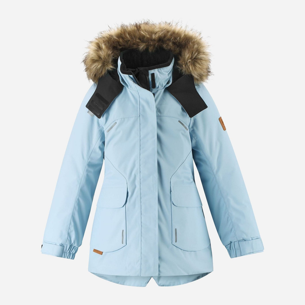 Акція на Дитяча зимова термо куртка-парка для дівчинки Reima Sisarus 531376-6180 104 см від Rozetka