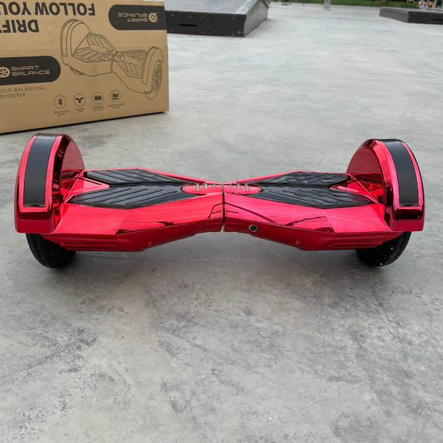 Гироборд Smart Balance 8" PRO 2021 Красный хром - Фото 2 Гироборд Smart Balance 8" PRO 2021 Красный хром - изображение 2