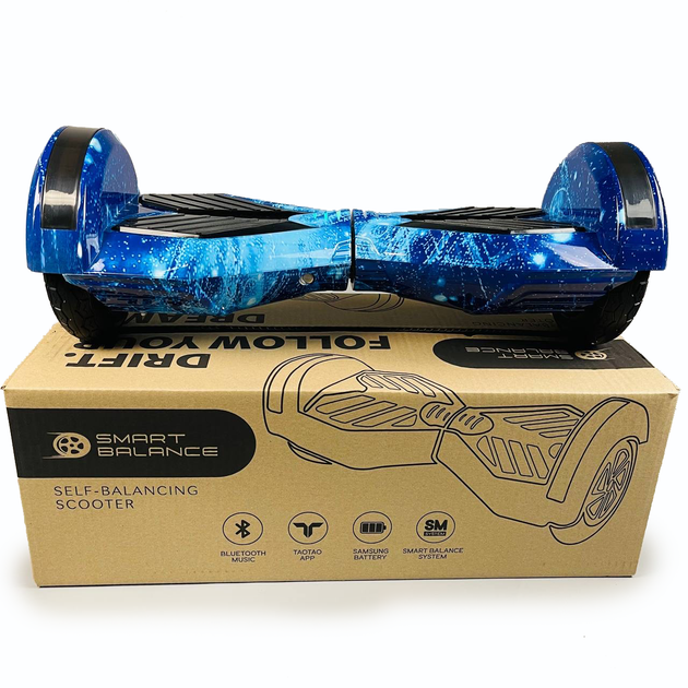 Гіроборд Smart Balance 8" PRO 2021 Синій космос - зображення 4