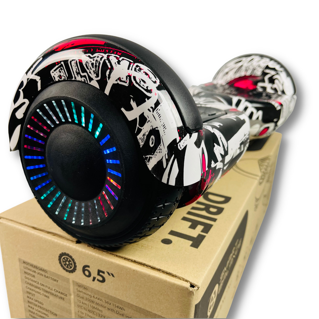 Гироборд SMART BALANCE U6 Pro 2024 6.5" Пират + Bluetooth колонка и подсветка колес - изображение 4