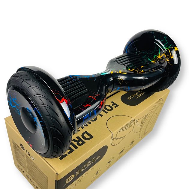 Гироборд Smart Balance 10.5" PRO 2021 Цветная молния - Фото 4 Гироборд Smart Balance 10.5" PRO 2021 Цветная молния - изображение 4