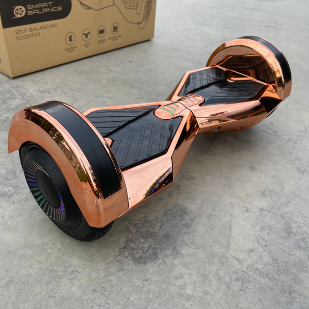 Гироборд Smart Balance 8" PRO 2021 Персиковый хром - Фото 4 Гироборд Smart Balance 8" PRO 2021 Персиковый хром - изображение 4