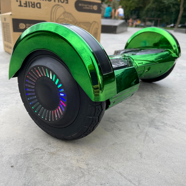 Гироборд Smart Balance 8" PRO 2021 Зеленый хром - изображение 2