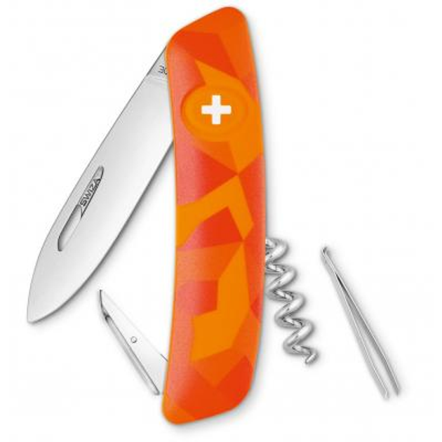 Нож Swiza C01 Orange Urban (KNI.0010.2070) - зображення 1