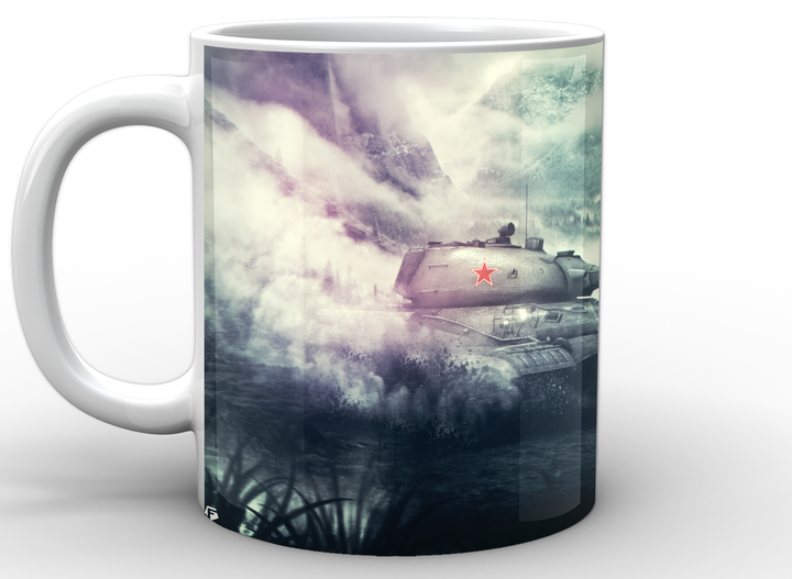 Кружка World of Tanks Мир танков лого WT.02.019 - изображение 2