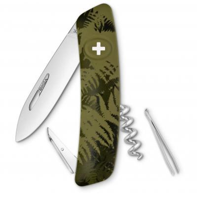 Нож Swiza C01 Olive Fern (KNI.0010.2050) - зображення 1