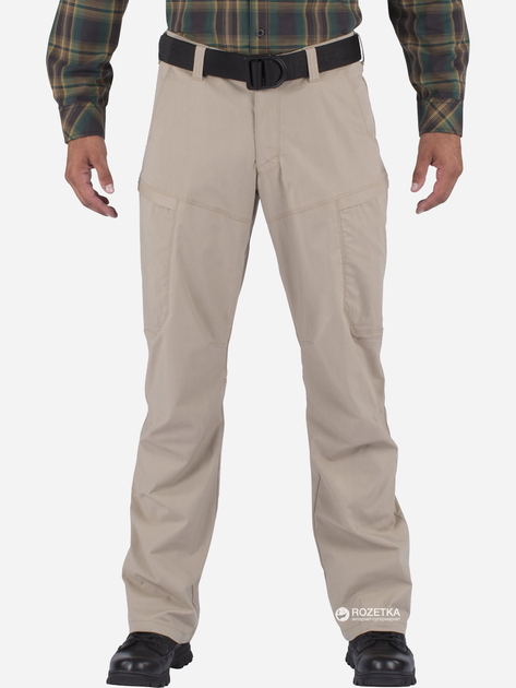 Брюки тактические 5.11 Tactical Apex Pants 74434 W32/L30 Khaki (2000980382767) - изображение 1