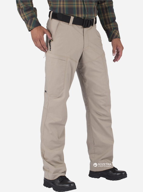 Брюки тактические 5.11 Tactical Apex Pants 74434 W32/L30 Khaki (2000980382767) - изображение 2