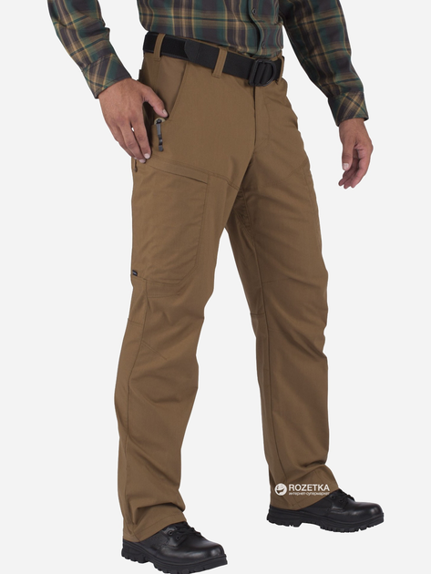 Брюки тактические 5.11 Tactical Apex Pants 74434 W28/L34 Battle Brown (2000980383146) - изображение 2