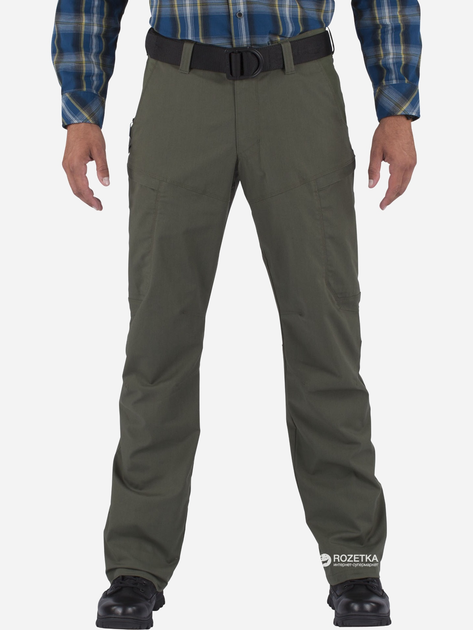 Брюки тактические 5.11 Tactical Apex Pants 74434 W33/L32 TDU Green (2000980384563) - изображение 1