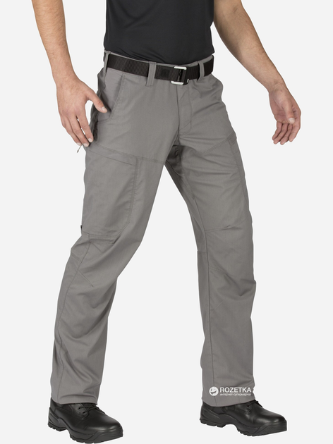 Брюки тактические 5.11 Tactical Apex Pants 74434 W28/L32 Storm (2000980391578) - изображение 2