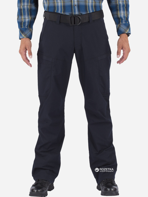 Брюки тактические 5.11 Tactical Apex Pants 74434 W28/L32 Dark Navy (2000980392049) - изображение 1