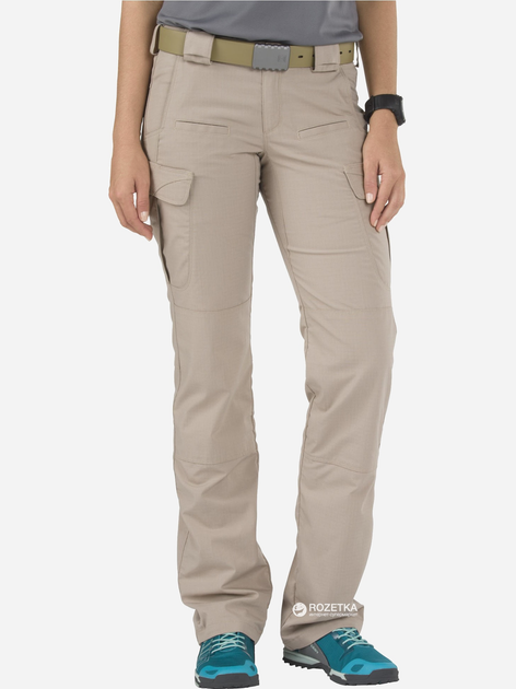 Штани тактичні 5.11 Tactical Stryke Pant - Women's 64386 12/Regular Khaki (2000980336616) - зображення 1