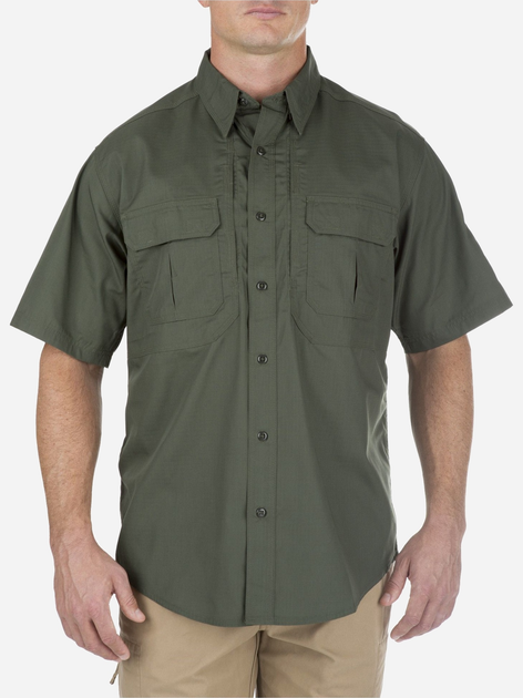 Рубашка тактическая 5.11 Tactical Taclite Pro Short Sleeve 71175 2XL TDU Green (2000000110790) - изображение 1