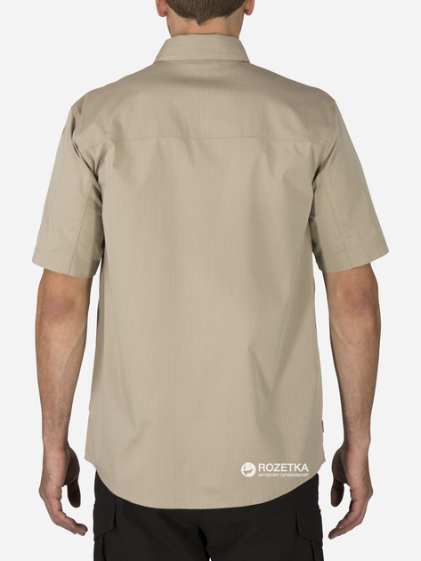 Рубашка тактическая 5.11 Tactical Stryke Shirt - Short Sleeve 71354 XL Khaki (2000980390755) - изображение 2