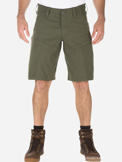 Шорты тактические 5.11 Tactical Apex Short 73334 34 Green (2000980419227) - изображение 1