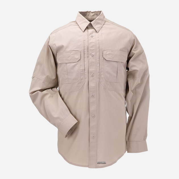 Рубашка тактическая 5.11 Tactical Taclite Pro Long Sleeve Shirt 72175 XL TDU Khaki (2000000111902) - изображение 1