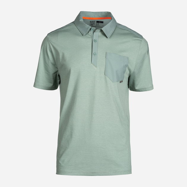 Поло тактическое 5.11 Tactical Axis Short Sleeve Polo 41219-820 L Dusty Sage (2000980528325) - изображение 1