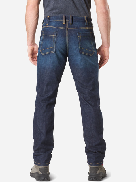 Джинси чоловічі 5.11 Tactical Defender-Flex Slim Jean 74465-649 W35/L34 Dark Wash Indigo (2000980443178) - зображення 2