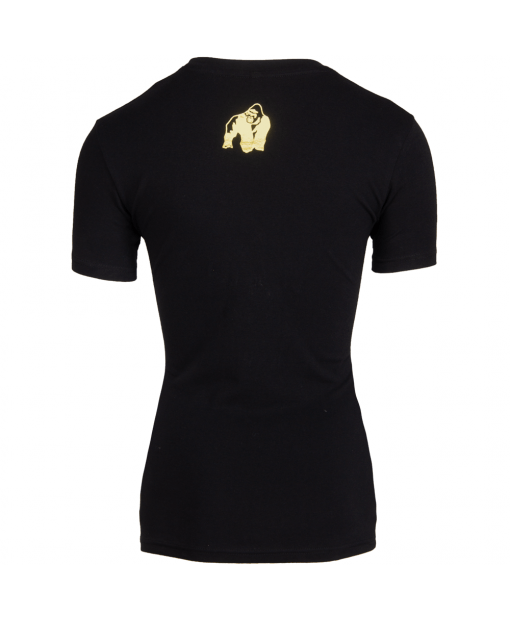 Футболка Gorilla Wear Luka T-shirt XS Черно-золотая (9150592200) - изображение 2