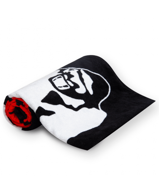 Спортивне рушник Gorilla Wear Functional Gym Towel 50х100см Червоно-чорне (9916090500) - Фото 2 Спортивне рушник Gorilla Wear Functional Gym Towel 50х100см Червоно-чорне (9916090500) - зображення 2