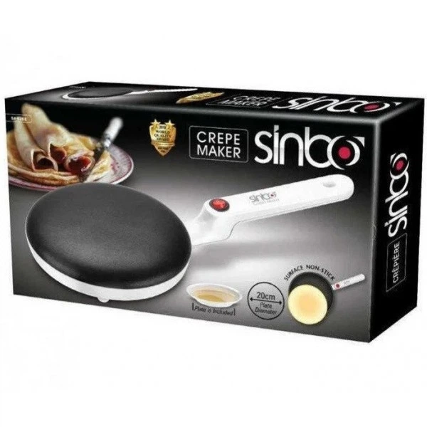 Блинница электрическая SINBO Multifunction Crepe Maker 900 W Белая (lin-1271-OPTTYT) - изображение 10