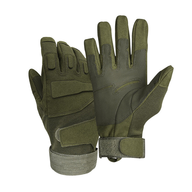 Перчатки тактические Lesko E002 Army Green XL - изображение 1