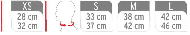 Бандаж шейный (Воротник Филадельфия) ERS-111 Ersamed жесткий (ERS-111 90_Ersamed) р.M - изображение 3