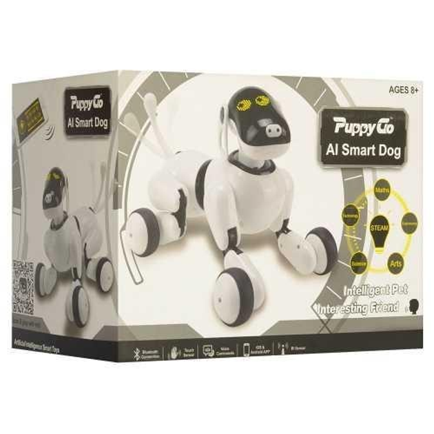 Интерактивная Собака-Робот PuppyGo Ai Smart Dog 1803 управление через ...