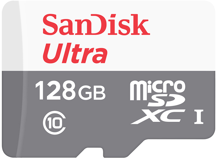 Карта памяти SanDisk microSDXC Ultra 128GB Class 10 UHS-I (SDSQUNR-128G-GN6MN) - изображение 1