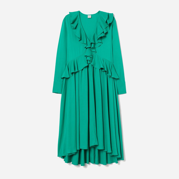 Сукня міді осіння жіноча H&M 8707721bar XS Зелена від Rozetka на платформі USKIDKA Акція на Сукня міді осіння жіноча H&M 8707721bar XS Зелена від Rozetka