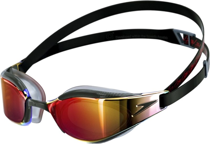 Окуляри для плавання Speedo Fastskin Hyper Elite MIR AU Black/Gold (8-12818F977) (5053744613413) - зображення 1