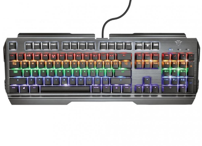 Клавиатура Trust GXT 877 Scarr Mechanical Gaming, Black (23723) - Фото 1 Клавиатура Trust GXT 877 Scarr Mechanical Gaming, Black (23723) - изображение 1