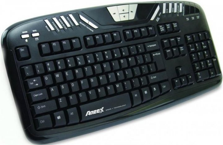 Клавиатура Aneex E-K958 Black USB (E-K958) - изображение 1