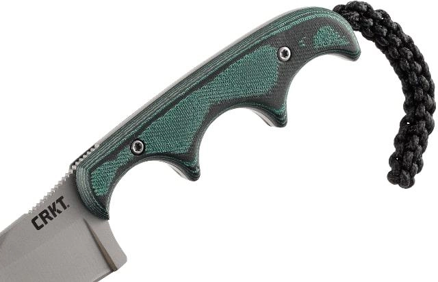 Карманный нож CRKT Minimalist Bowie Green Black (2387) - изображение 2