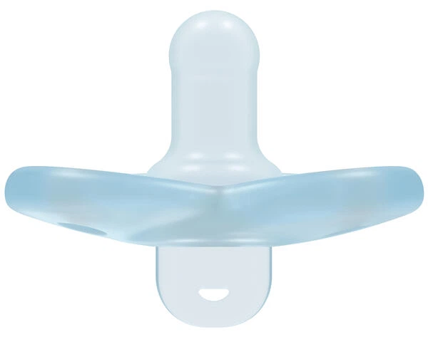 Пустушка ортодонтична Philips AVENT Soothie 0-6м 2 шт Блакитна SCF099/21 (8710103991618) - зображення 6