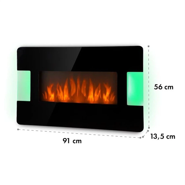 Электрический камин Klarstein Belfort Light & Fire (10032998) черный Германия - изображение 3