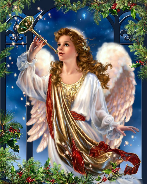рождественский ангел объемная поделка | Дзен