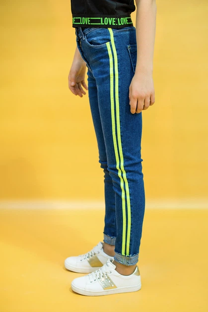 Джинсы A-yugi Jeans 164 см Синий (2125000659442) - изображение 3