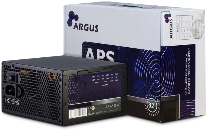Zasilacz Inter-Tech Argus APS-520 W (88882117) - Zdjęcie 3 Zasilacz Inter-Tech Argus APS-520 W (88882117) - obraz 3