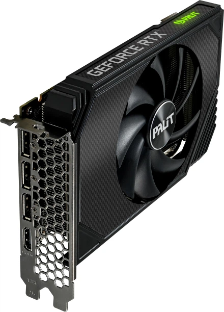 Palit GeForce RTX 3060 StormX 12GB LHR版 Видеокарта Palit PCI-Ex GeForce RTX 3060 StormX 12GB GDDR6 (192bit