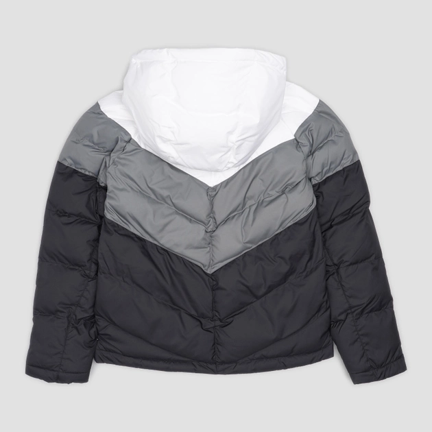 Куртка детская Nike U Nsw Synthetic Fill Jacket CU9157-103 128-134 см (S) Белая с серо-черным (194496083996) 