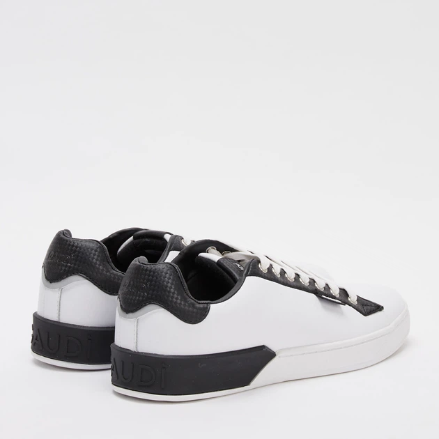 Sneakersy męskie skórzane GAUDI V9260911-V0041 43 Białe (8056386474968) - obraz 3