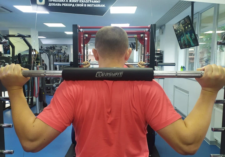 Накладка пом'якшувальна EasyFit Optima 50 мм чорна - зображення 2