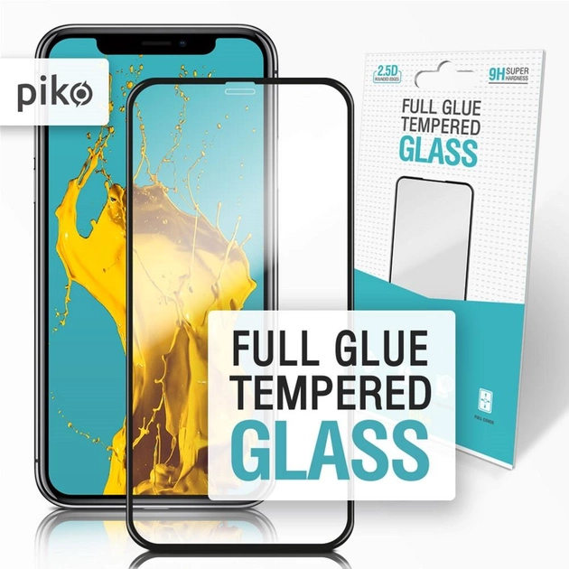 Защитное стекло Piko Full Glue для Apple iPhone X/Xs Black (1283126487316) - изображение 2