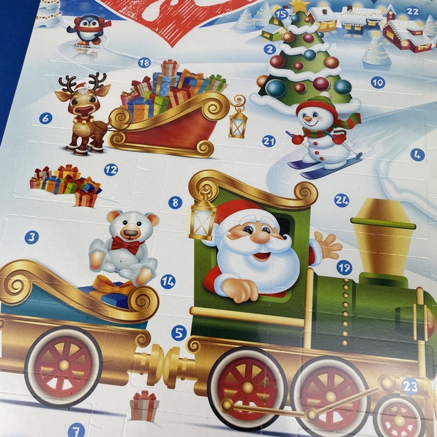 Новогодний адвент календарь Kinder 135 г – купить в Украине - ROZETKA ...