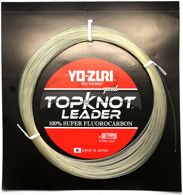Флюорокарбон Yo-Zuri Topknot Leader 27 m 1.480 мм 90 кг Прозорий (R1239-NC)  – фото, відгуки, характеристики в інтернет-магазині ROZETKA