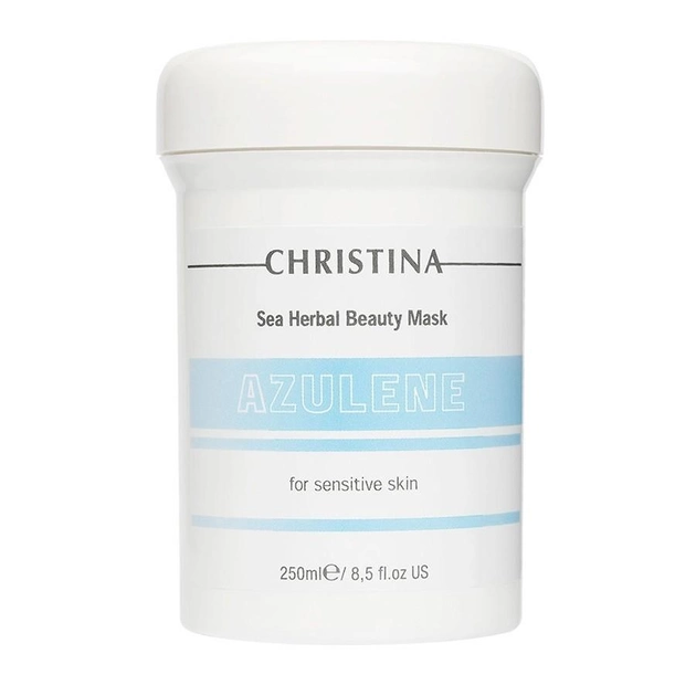 Маска красоты на основе морских трав Christina SEA HERBAL BEAUTY MASK для чувствительной кожи «Азулен» 250 мл 