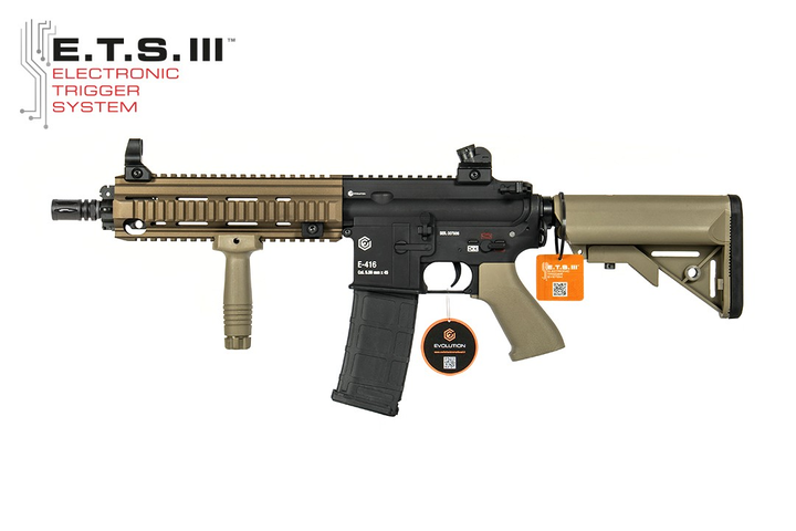 Штурмовая винтовка EVOLUTION HK416 E416 DEVGRU ETS BR - зображення 1
